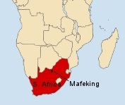 Mafeking map