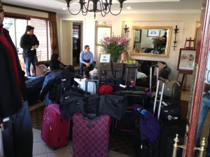 A portion of the bags