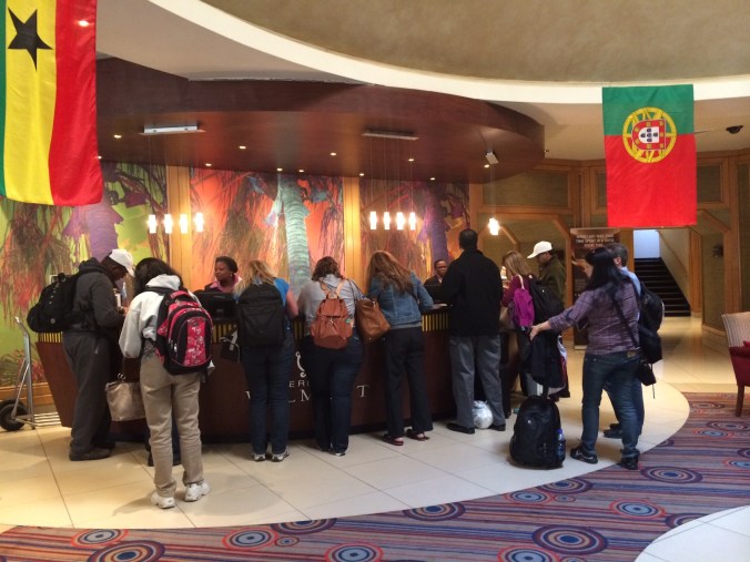 Check in at the Mmabatho Palms